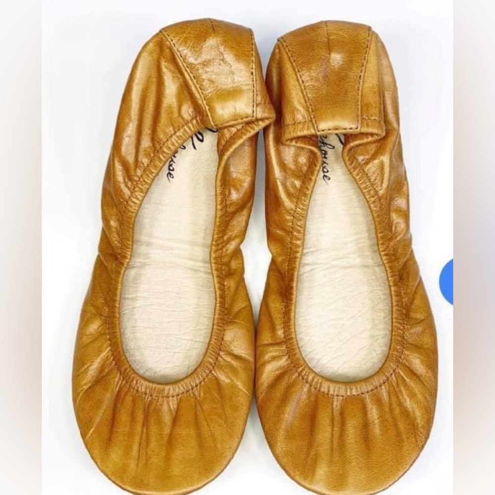 Firehouse Flats Camel Oil Tanned size 7 brand new